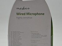 Ca. 15x clip-on microfoon, nedis, wired microphone - afbeelding 4 van  5