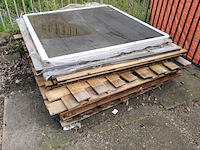 Ca. 15x dikke tuinschermen, diverse modellen - afbeelding 1 van  3