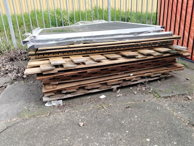 Ca. 15x dikke tuinschermen, diverse modellen - afbeelding 2 van  3