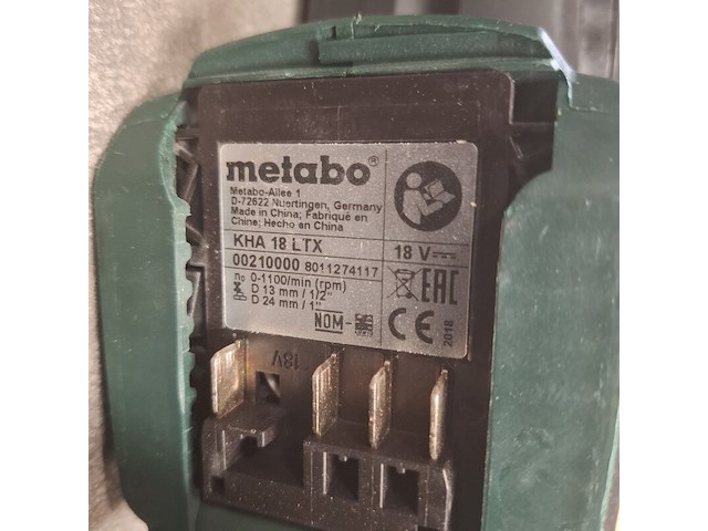 Ca. 15x divers accu handgereedschap metabo, diverse modellen - afbeelding 9 van  30
