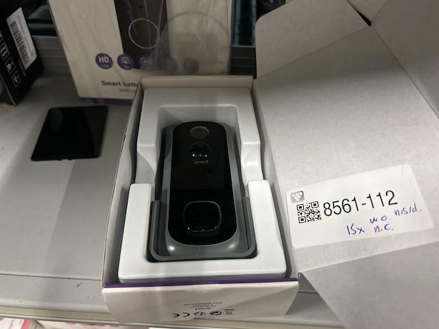 Ca. 15x diverse camera's, wi-fi video deurbellen w.o. ceezam, qnect - afbeelding 4 van  5