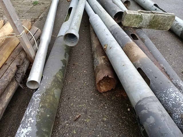 Ca. 15x diverse (licht) masten - afbeelding 8 van  9