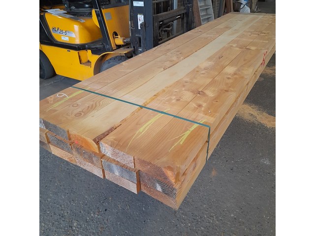 Ca. 15x douglas balk, 7 x 20 x 410 cm - afbeelding 2 van  5