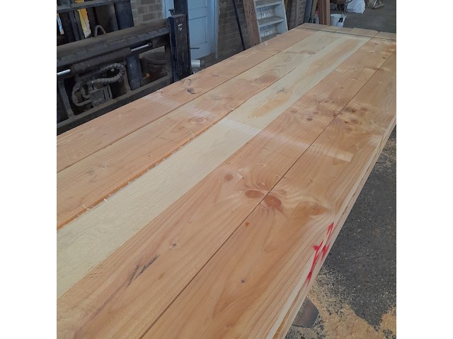 Ca. 15x douglas balk, 7 x 20 x 410 cm - afbeelding 3 van  5