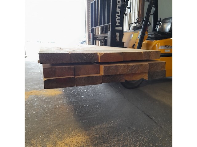 Ca. 15x douglas balk, 7 x 20 x 410 cm - afbeelding 4 van  5