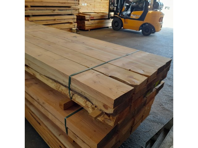 Ca. 15x douglas balken, 6,5 x 20,5 x 410 cm - afbeelding 4 van  5