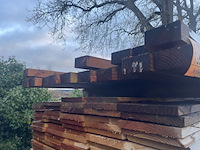 Ca. 15x douglas balken fijnbezaagd, 50x100mm, lengte 400cm - afbeelding 3 van  3