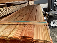 Ca. 15x douglas channelsiding, 18x145mm, lengte 500cm - afbeelding 1 van  3