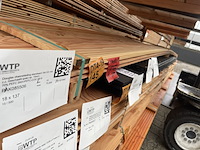 Ca. 15x douglas channelsiding, 18x145mm, lengte 500cm - afbeelding 2 van  3