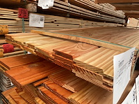 Ca. 15x douglas channelsiding, 18x145mm, lengte 500cm - afbeelding 3 van  3