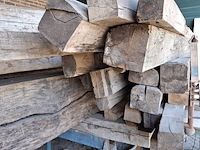 Ca. 15x eiken balk - afbeelding 7 van  9