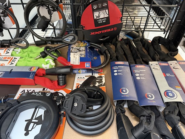 Ca. 15x fietsslot w.o. axa, abus, xlc, trelock - afbeelding 11 van  11