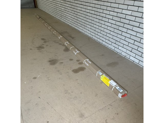 Ca. 15x gordijnrail unilin, qurails 2102, wit - afbeelding 1 van  2