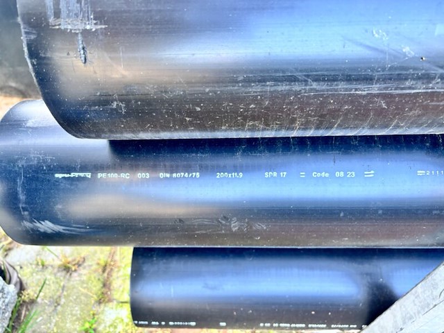 Ca. 15x hdpe buizen - afbeelding 1 van  3