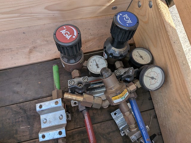 Ca. 15x industriële slanghaspel, nederman, incl. gasdrukregelaarsets - afbeelding 10 van  10