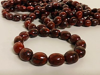 Ca. 15x jaspis breccie trommelarmband - afbeelding 2 van  4