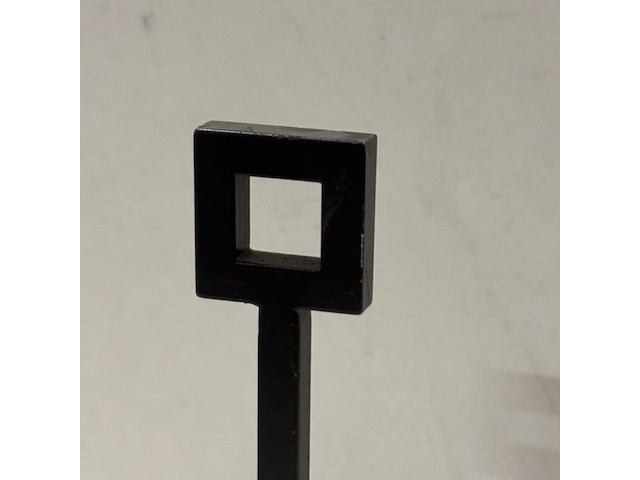 Ca. 15x kaarsenstandaard, zwart - afbeelding 3 van  5