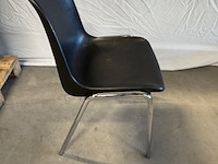 Ca. 15x kantinestoel berico plast, helene 1004/a, zwart - afbeelding 5 van  5