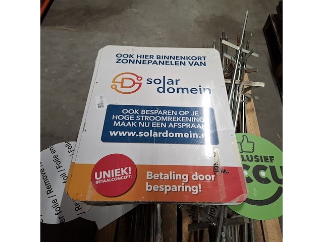 Ca. 15x makelaarsbord - afbeelding 2 van  6