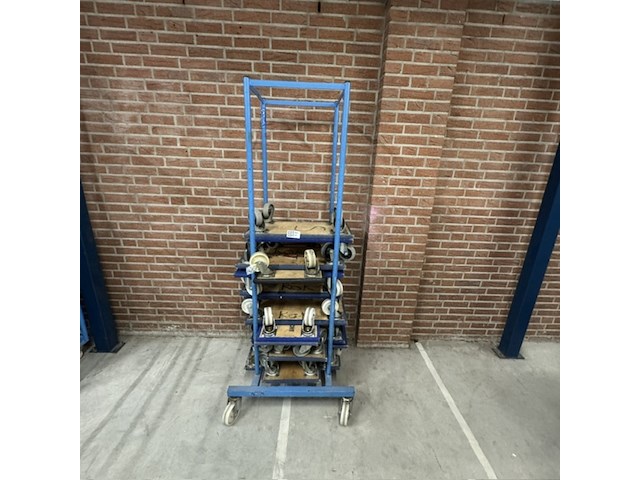 Ca. 15x meubelhondje aarnoudse/cordes, met transportkar - afbeelding 1 van  3