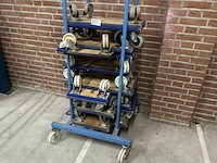 Ca. 15x meubelhondje aarnoudse/cordes, met transportkar - afbeelding 2 van  3