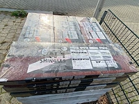 Ca. 15x pak dakshingles, iko, rood, 3m2 per pak - afbeelding 2 van  5