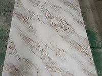 Ca. 15x pvc paneel marmer steen look 280x122, 2026 - afbeelding 1 van  1