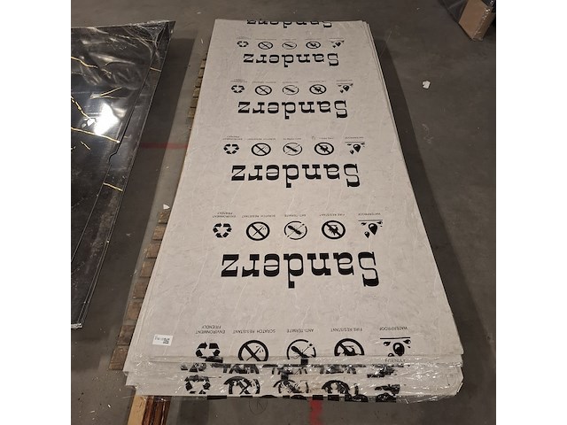 Ca. 15x pvc paneel marmer steen look 280x122, 2026 - afbeelding 2 van  4