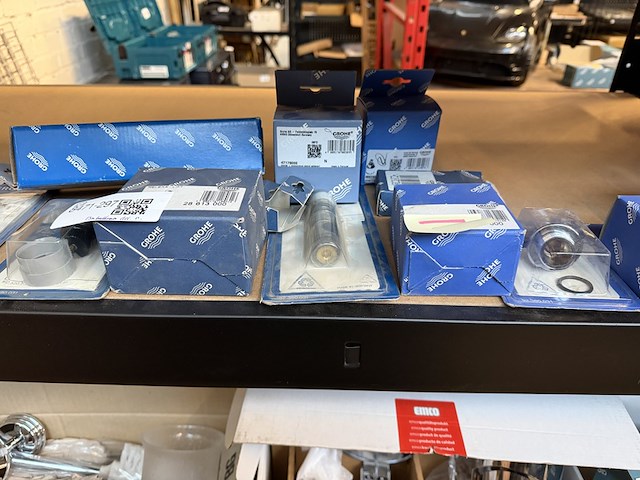 Ca. 15x sanitair/badkamer accessoires en toebehoren, w.o. grohe, hansgrohe - afbeelding 5 van  11