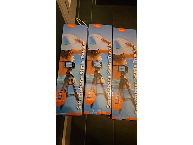 Ca. 15x smartphone statief, rollei, zwart - afbeelding 1 van  3