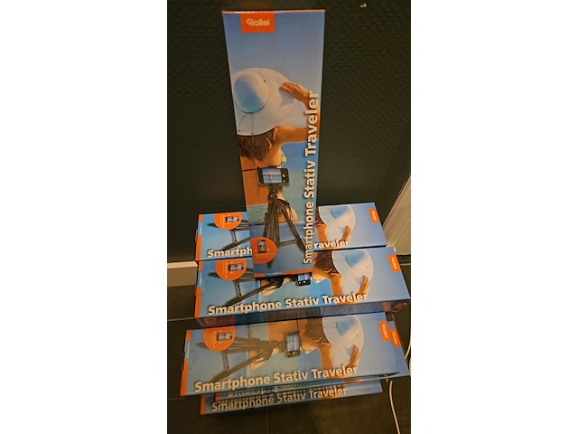 Ca. 15x smartphone statief, rollei, zwart - afbeelding 2 van  3