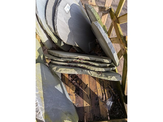 Ca. 15x staptegel/terrastegel - afbeelding 5 van  5