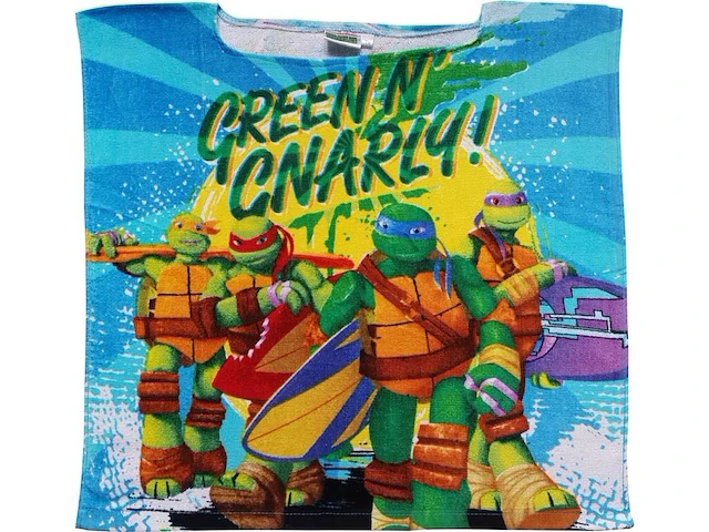 Ca. 15x strandlaken, ninja turtles, 50 x 100 - afbeelding 1 van  2