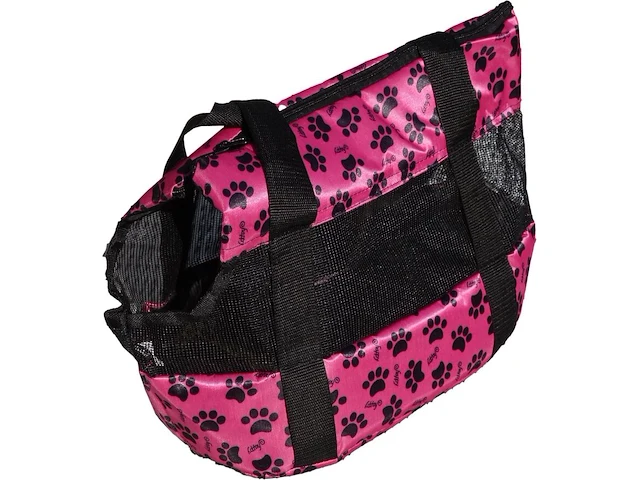 Ca. 15x transporttas dieren, roze - afbeelding 1 van  2
