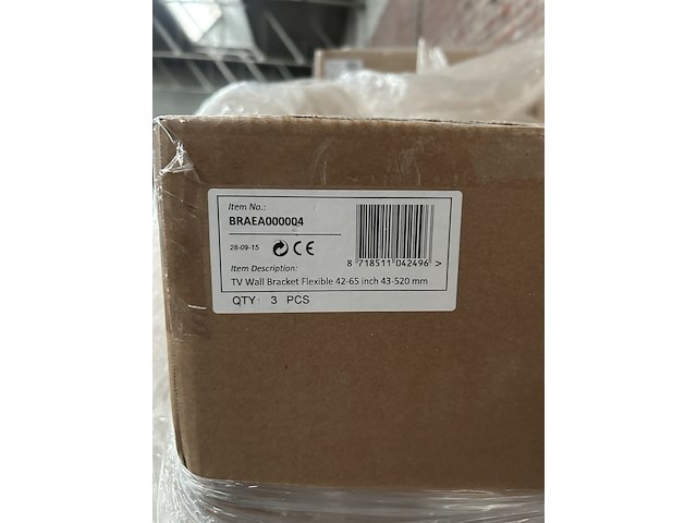 Ca. 15x tv wandbeugel 42-65" flexibel 43-520 mm sam creative, braea000004 - afbeelding 3 van  4