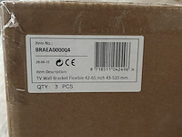 Ca. 15x tv wandbeugel 42-65" flexibel 43-520 mm sam creative, braea000004 - afbeelding 3 van  4
