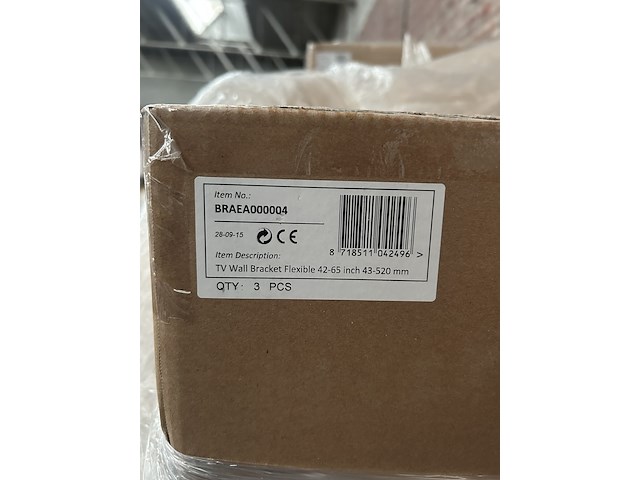 Ca. 15x tv wandbeugel 42-65" flexibel 43-520 mm sam creative, braea000004 - afbeelding 4 van  4
