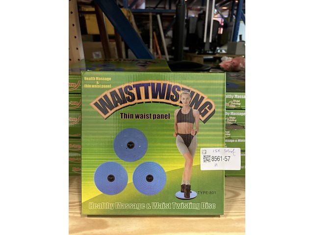 Ca. 15x twist board, buikspiertrainer - afbeelding 1 van  2