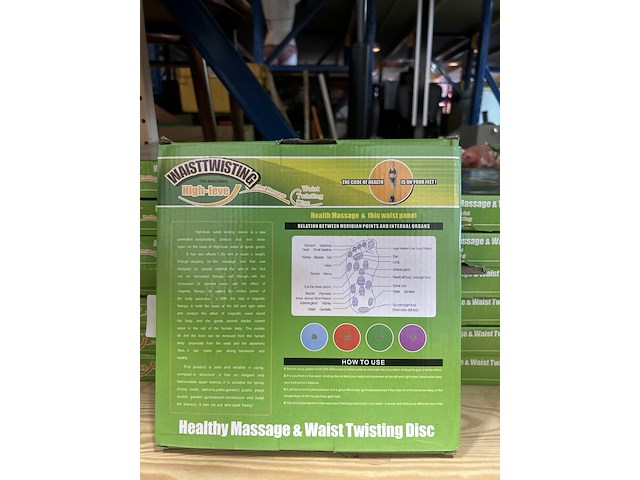 Ca. 15x twist board, buikspiertrainer - afbeelding 2 van  2