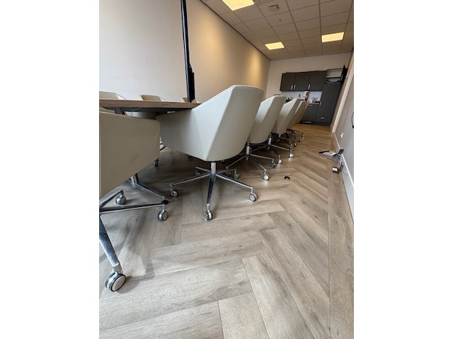 Ca. 15x vergaderstoel, parker vi, crème - afbeelding 3 van  11