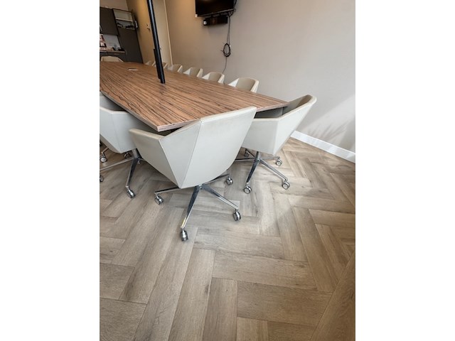 Ca. 15x vergaderstoel, parker vi, crème - afbeelding 11 van  11