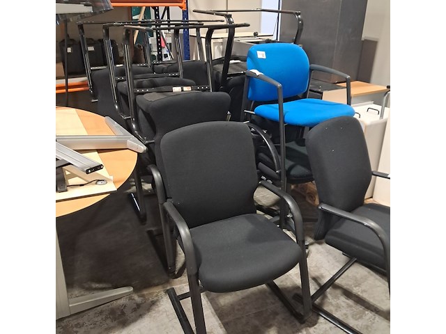 Ca. 15x vergaderstoel - afbeelding 7 van  8