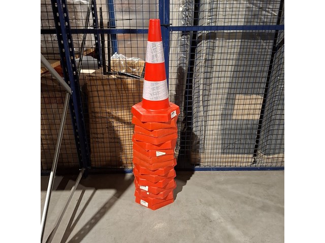 Ca. 15x verkeerspion, oranje - afbeelding 1 van  4