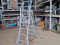 Ca 15x werktrap met bordes, o.a. stradbally - afbeelding 1 van  10