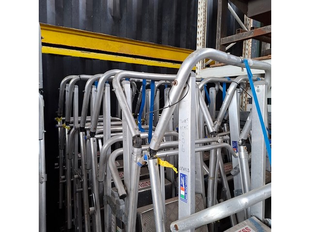 Ca 15x werktrap met bordes, o.a. stradbally - afbeelding 10 van  10