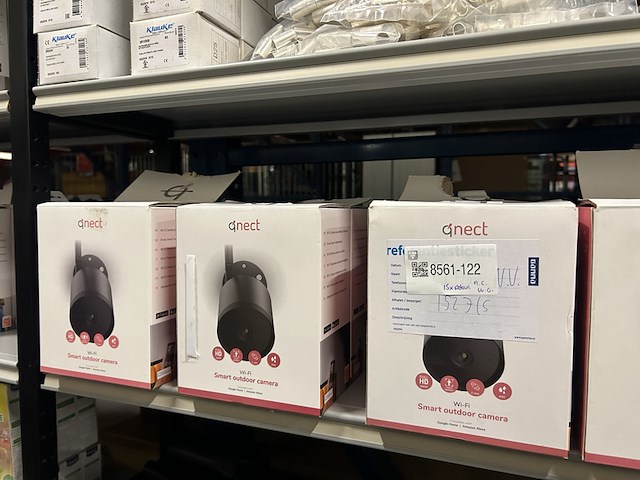 Ca. 15x wi-fi smart outdoor camera qnect - afbeelding 3 van  8