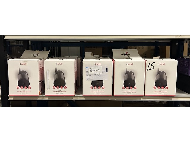 Ca. 15x wi-fi smart outdoor camera qnect - afbeelding 5 van  8