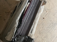 Ca. 16 vuren deurkozijn 90 x 200 cm met plexiglas - afbeelding 5 van  5