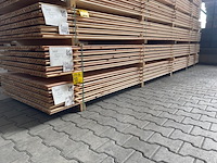 Ca. 160x douglas design- triple- deens profiel, 18x142mm, lengte 500cm - afbeelding 4 van  4