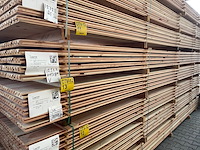Ca. 160x douglas design- triple- deens profiel, 18x142mm, lengte 500cm - afbeelding 4 van  4